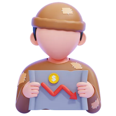 Homeless  3D Icon