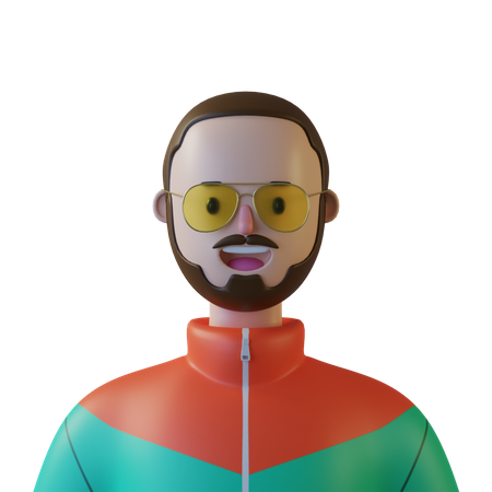 Homem  3D Illustration