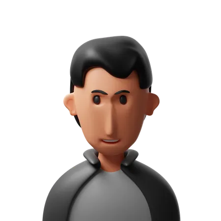 Homem avatar  3D Icon