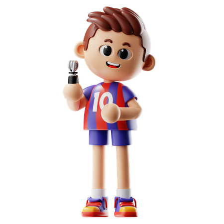 Homem segurando uma pinça de mão  3D Icon