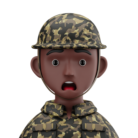 Soldado  3D Icon