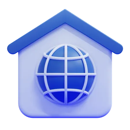 Homepage  3D Icon