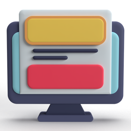 Homepage  3D Icon