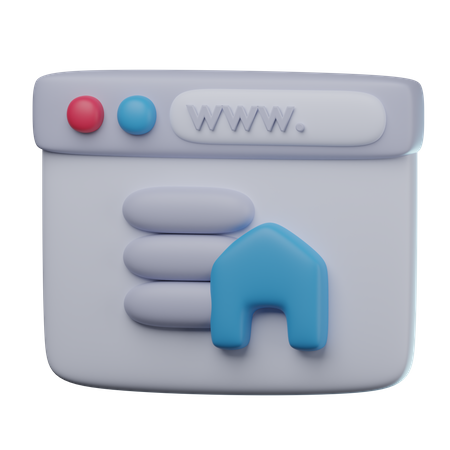 Startseite  3D Icon