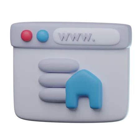 Startseite  3D Icon