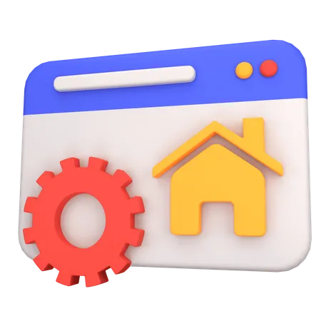 Homepage-Optimierung  3D Icon