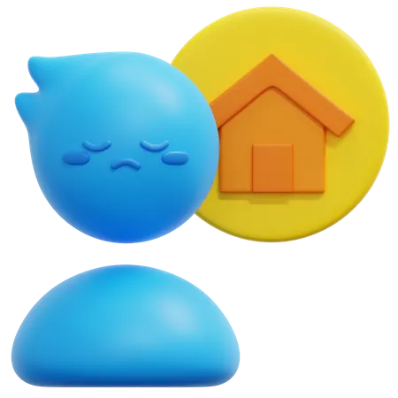 Homesick  3D Icon