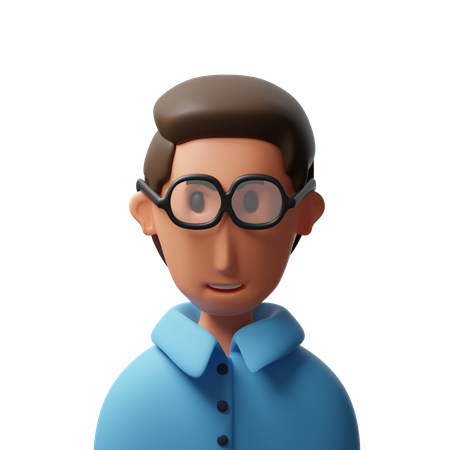 Homme  3D Icon