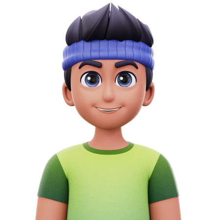 Homme  3D Icon