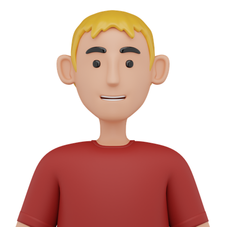 Avatar homme  3D Icon