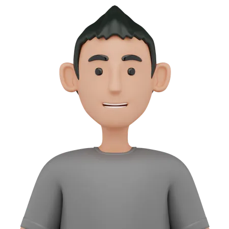 Avatar homme  3D Icon