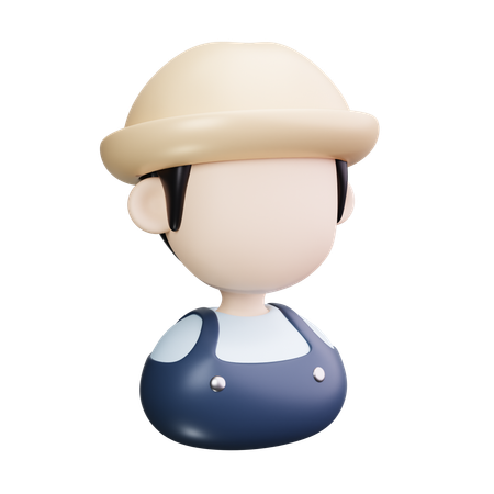 Agriculteur  3D Icon