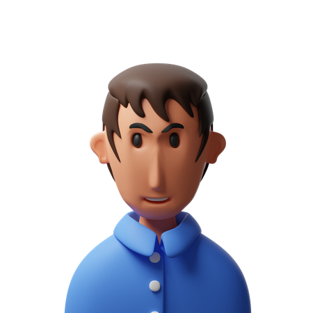 Avatar homme  3D Icon