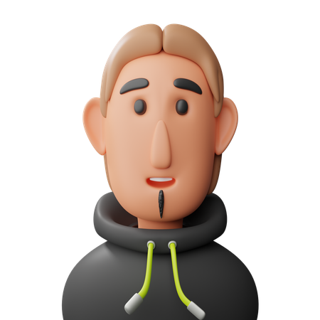 Avatar homme  3D Icon