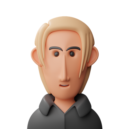 Avatar homme  3D Icon