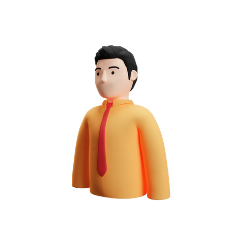 Homme d'affaire  3D Illustration