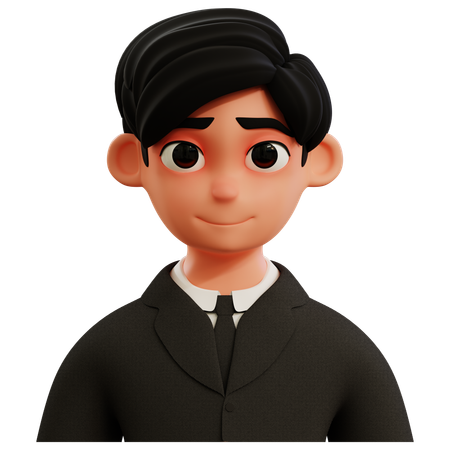 Avatar d'homme d'affaires  3D Icon