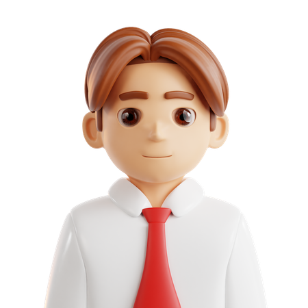 Avatar d'homme d'affaires  3D Icon