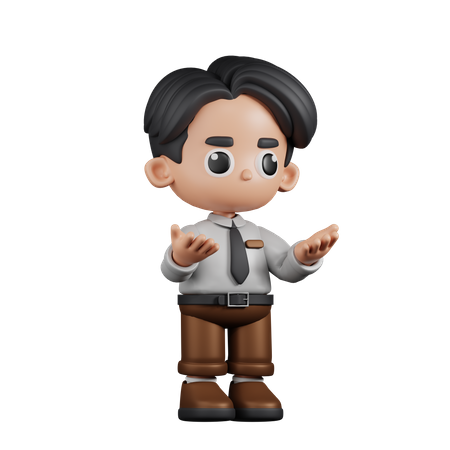 Homme d'affaires en colère  3D Icon