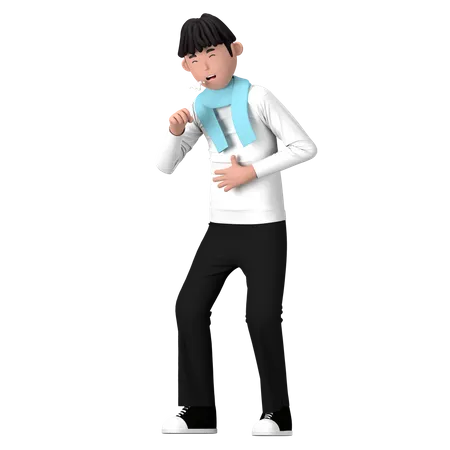 Homme malade  3D Icon