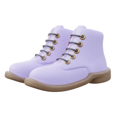 Bottes de tous les jours pour hommes  3D Icon