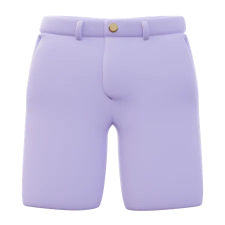 Short chino homme  3D Icon