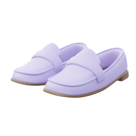 Hommes mocassins  3D Icon