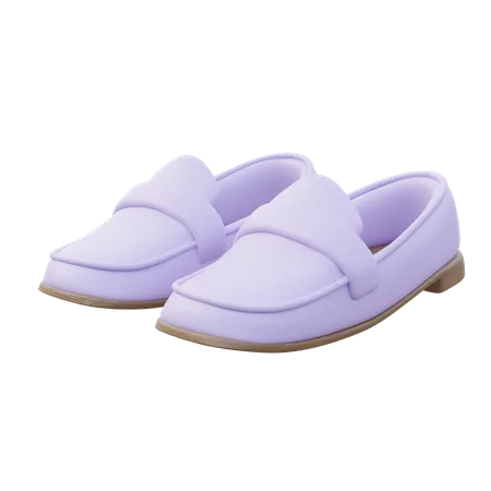 Hommes mocassins  3D Icon