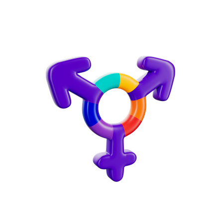 Homosexual Symbol 3D Icon