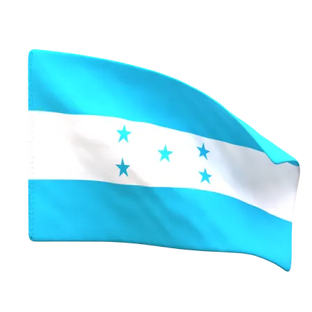 Honduras Flag  3D Icon