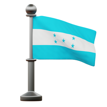 Honduras Flag  3D Icon