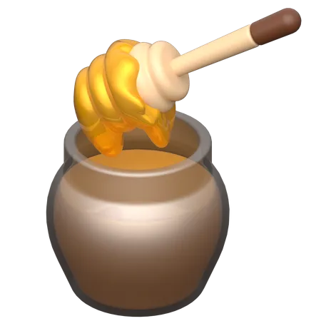 Honey  3D Icon