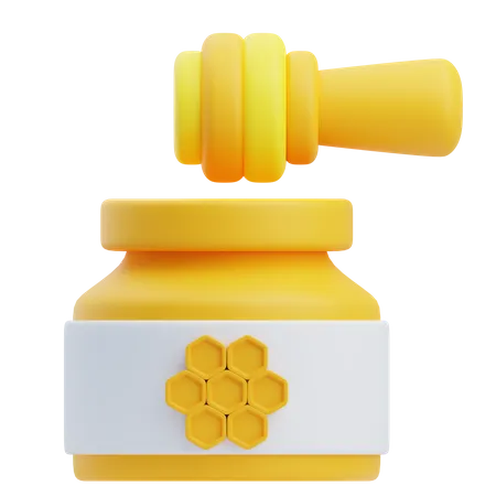 Honey  3D Icon