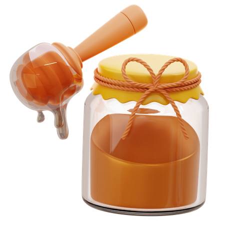 Honey  3D Icon