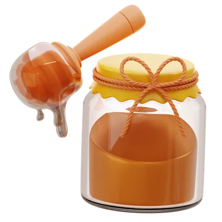 Honey  3D Icon