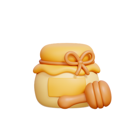 Honey  3D Icon