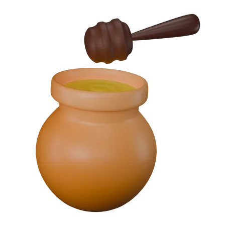 Honey  3D Icon