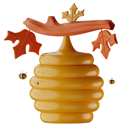 Honey  3D Icon