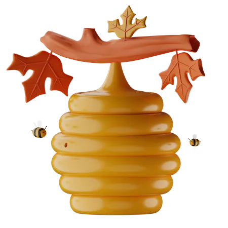 Honey  3D Icon