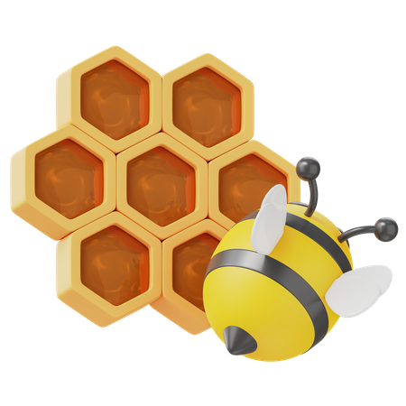 Honey  3D Icon