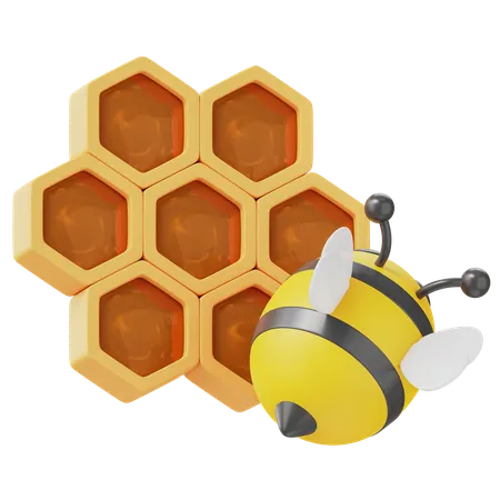 Honey  3D Icon