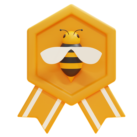 HONEY BADGE  3D Icon