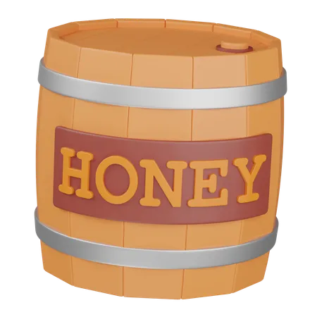 HONEY BARREL  3D Icon