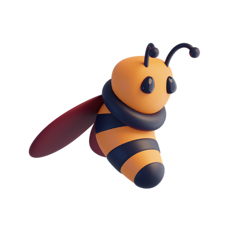 ミツバチ  3D Icon