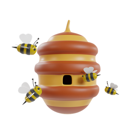 Honey Bee  3D Icon