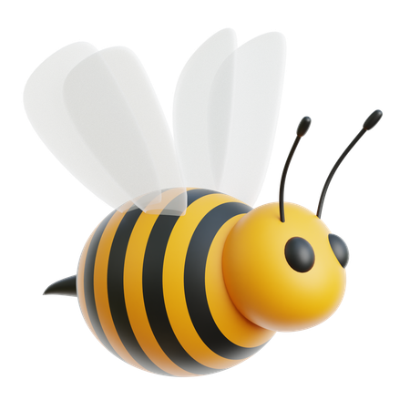 Honey Bee  3D Icon