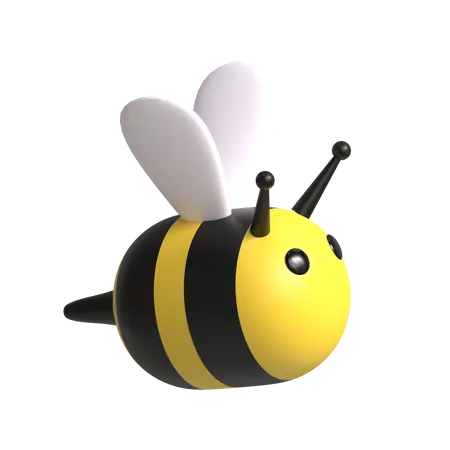 Bee 3 D Icon Perfect For Spring Design 3D Icon