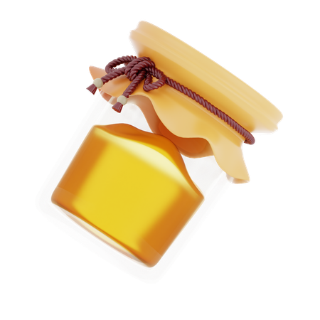 Honey Bottle  3D Icon