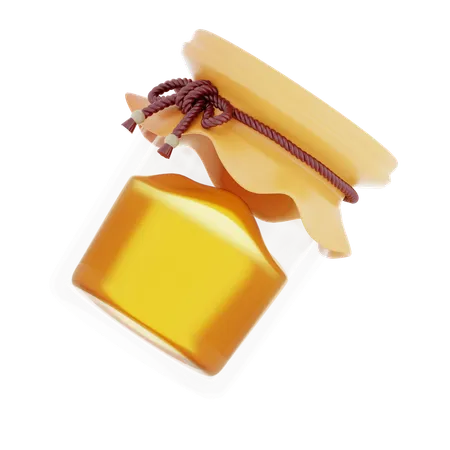 Honey Bottle  3D Icon