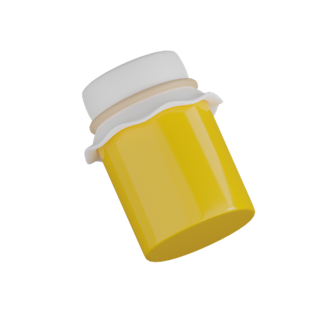 Honey Bottle  3D Icon